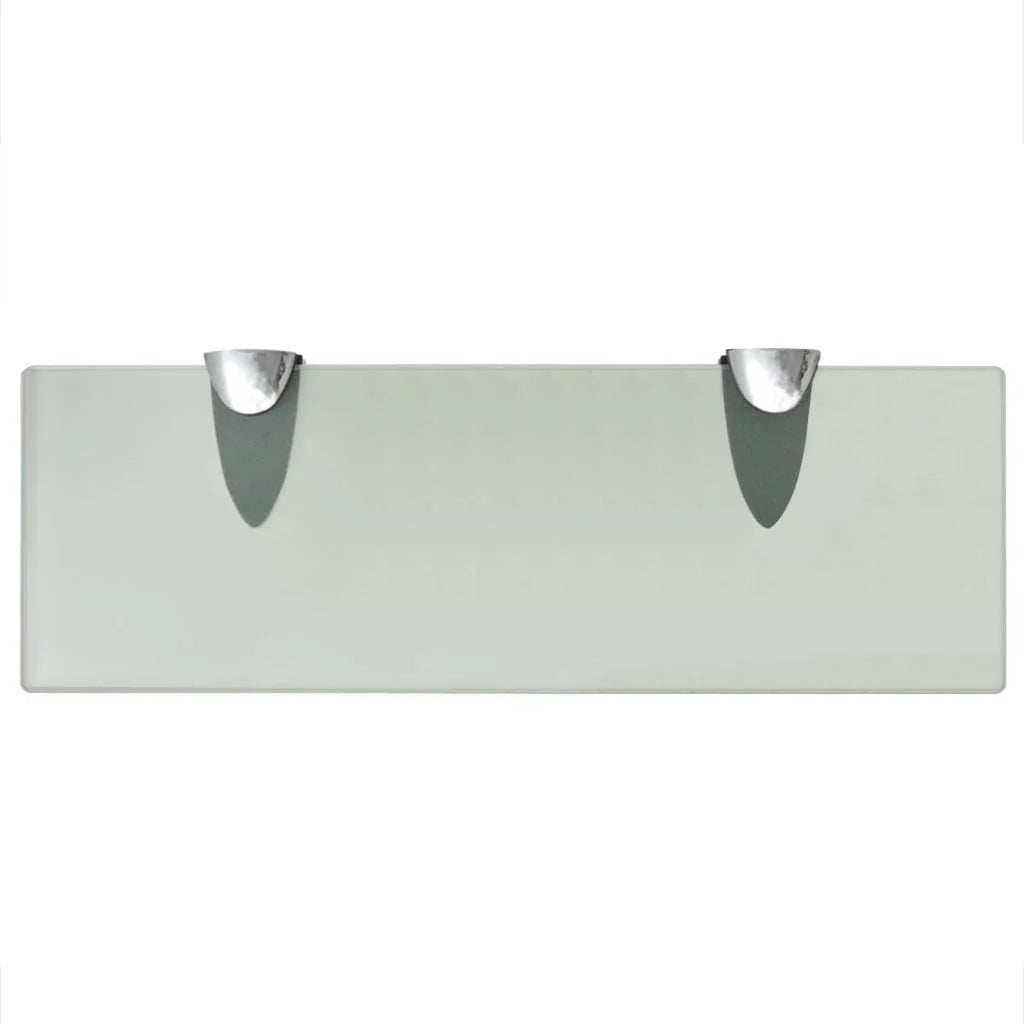 Mensola/armadietto/mobile in vetro da parete 30 x 10 cm spessore 8 mm 2702135/2