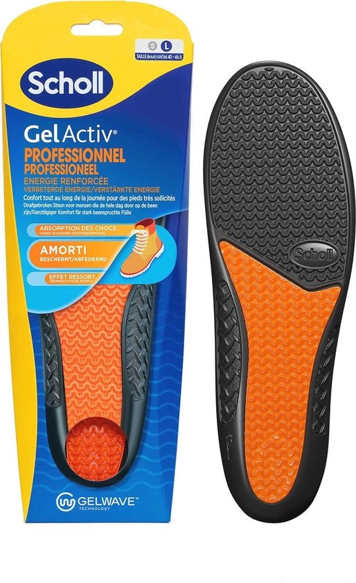Inlegzoli professionali per scarpe da lavoro con ammortizzazione e comfort, misura 40-46,5