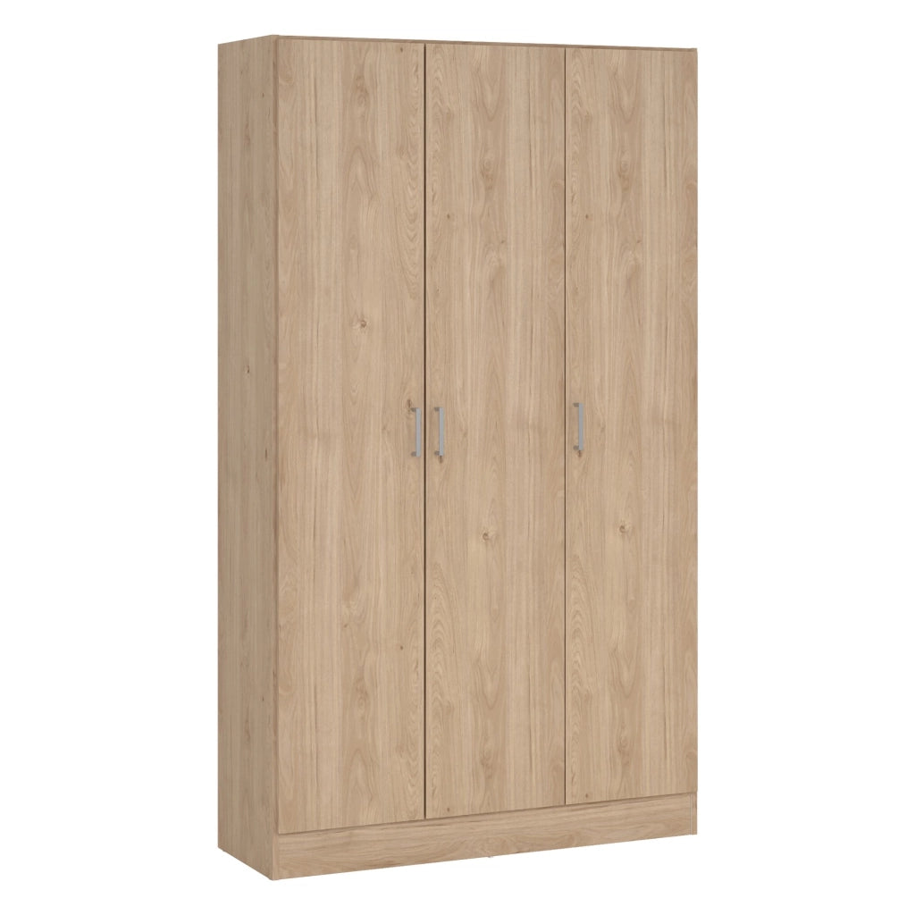 Vado, Armadio Multiuso Grande 4 Ripiani, 104x181h cm Marrone Rovere