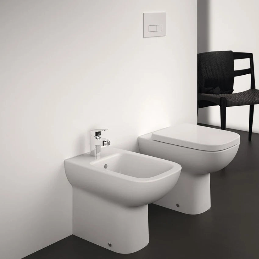 BIDET FILOMURO IDEAL STANDARD I.LIFE A MONOFORO BIANCO