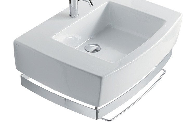 Struttura porta asciugamani sa02 cm.70x46 ottone cromato