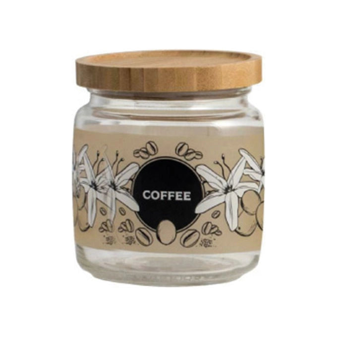 Bormioli Rocco Barattolo Giara 0.75 Litri Bamboo Coffee