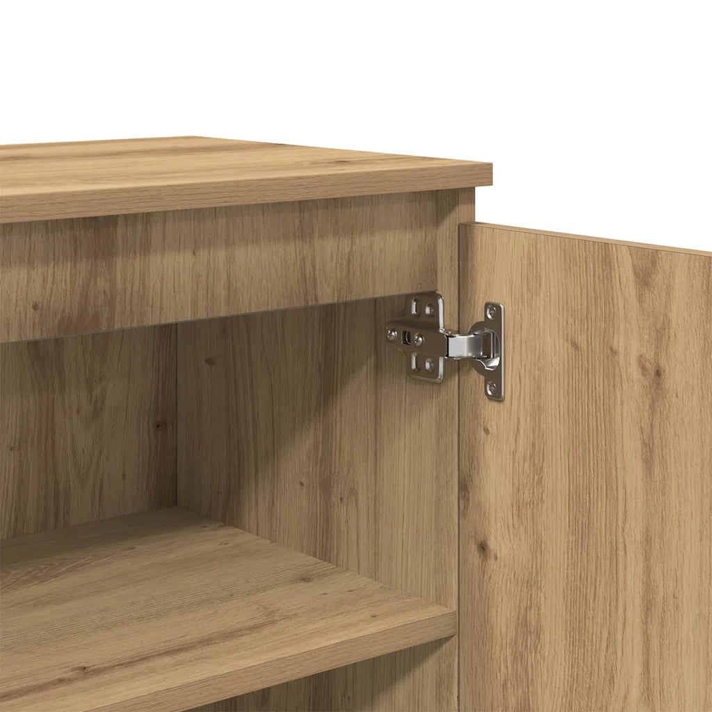 Credenza Rovere Artigianale 60x35x70 cm in Legno Multistrato 856477