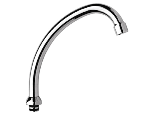 Canna a j per monoforo lavello con aeratore