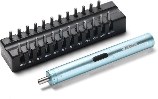 Schroevendraaier elettrico a batteria con 24 bit e 9 marce