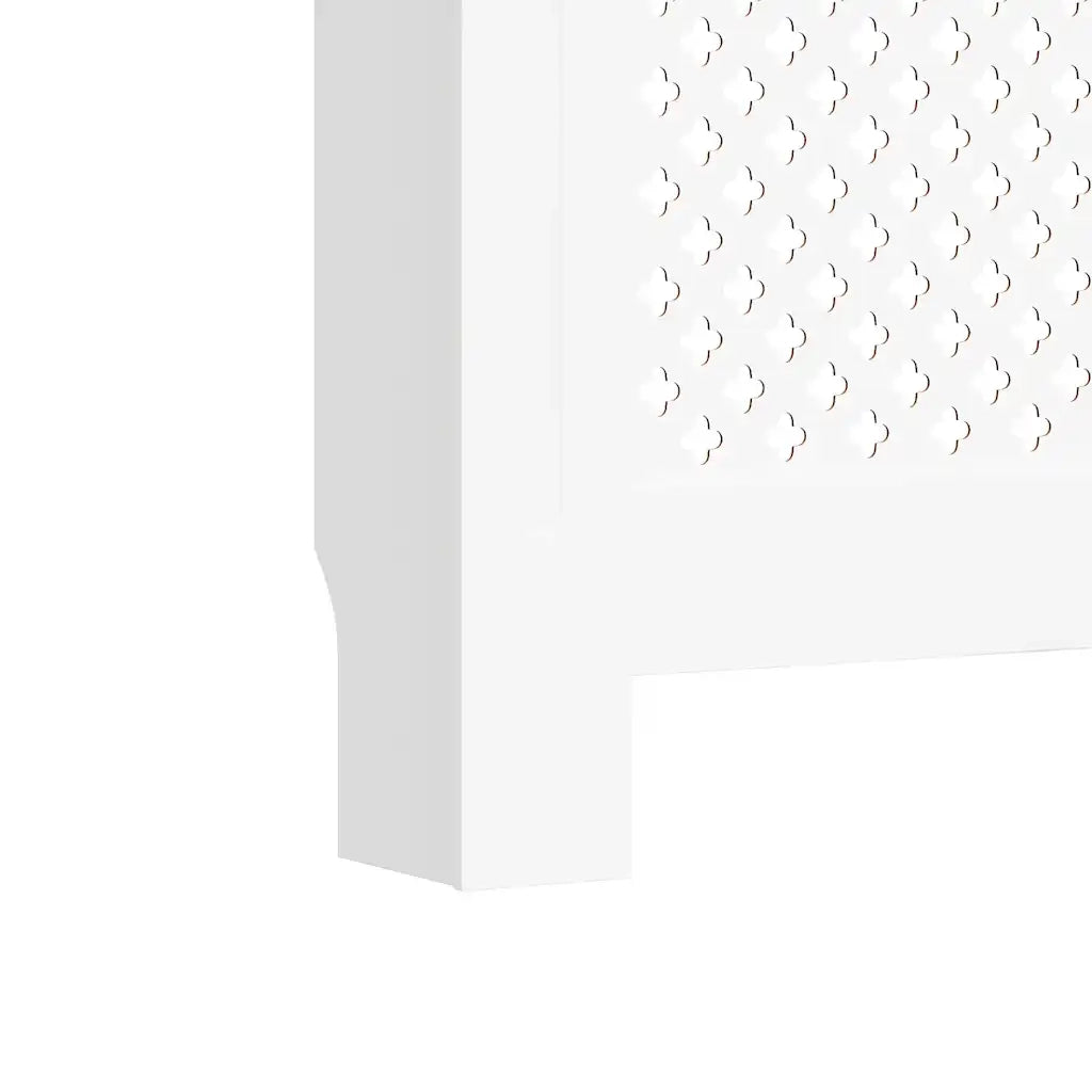 Coperture per Radiatori 2pz Bianche 152x19x81,5 cm in MDF 3051378
