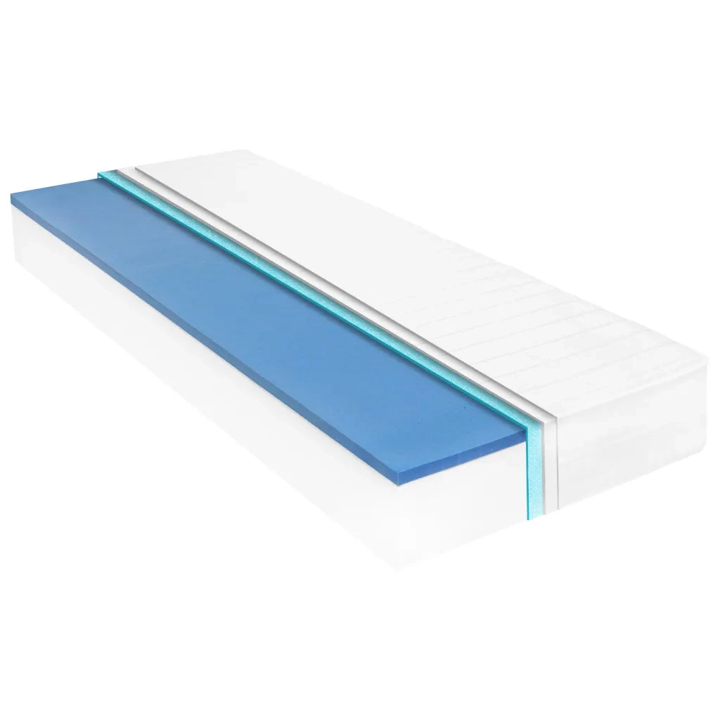 Divano Letto con Materasso 90x200 cm Grigio in Legno di Pino 3083621