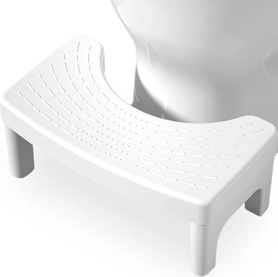 Sedia per la toilette ergonomica per adulti e bambini, aiuto medico alla toilette, elevatore di toilette bianco