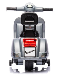 Piaggio Mini Vespa PX150 Elettrica 6V per Bambini Grigio