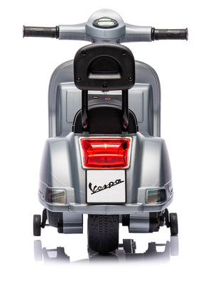 Piaggio Mini Vespa PX150 Elettrica 6V per Bambini Grigio