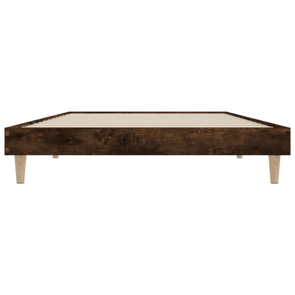 Giroletto senza Materasso Rovere Fumo 90x200 cm in Truciolato 832066