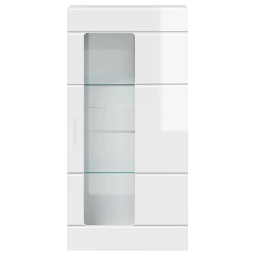 Armadio in Legno Bianco Lucido 50 x 29 x 100 cm 880225