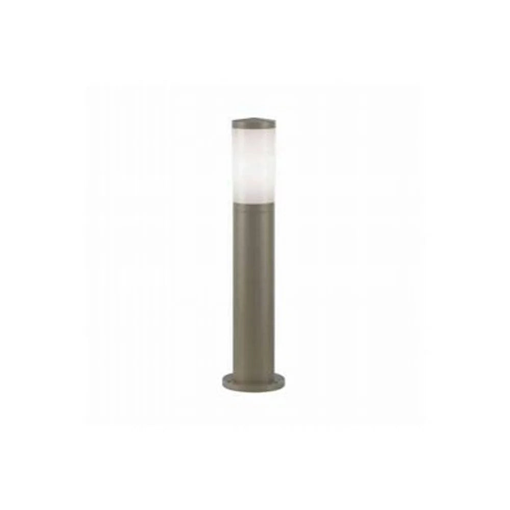 Palo Basso Moderno Panama Alluminio Tortora 1 Luce E27 300Cm