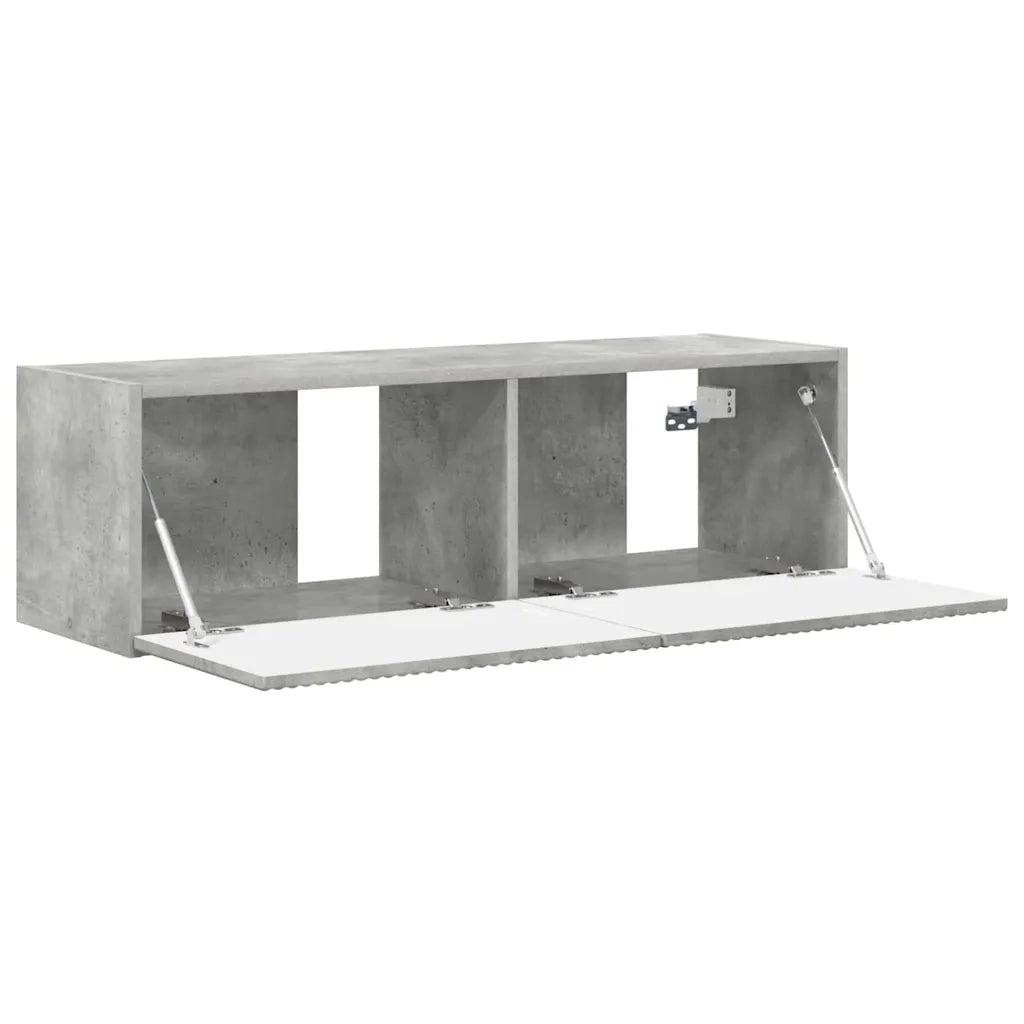 Mobile TV da parete-Mobile TV a Muro-Credenza TV Calcestruzzo 60 x 31 x 29.5 cm 773933