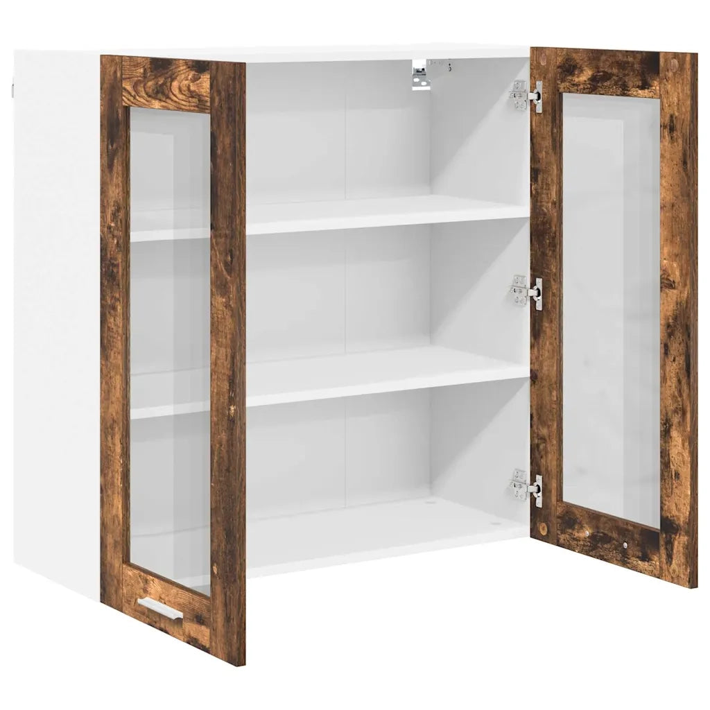 Armadio pensile Rovere fumé 80 x 31 x 80 cm Legno multistrato