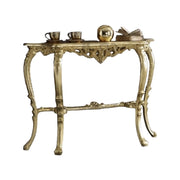 Consolle barocca in foglia oro misura  : l. 114 x h. 83 x p. 31 - Mobili 2G