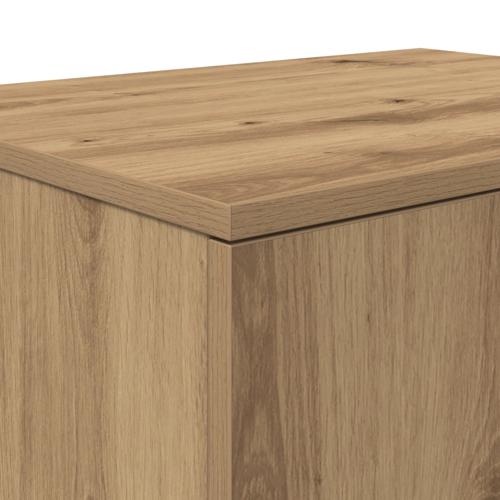 Armadio di stoccaggio  Rovere Artisan 118x41x40 cm in legno ingegnerizzato