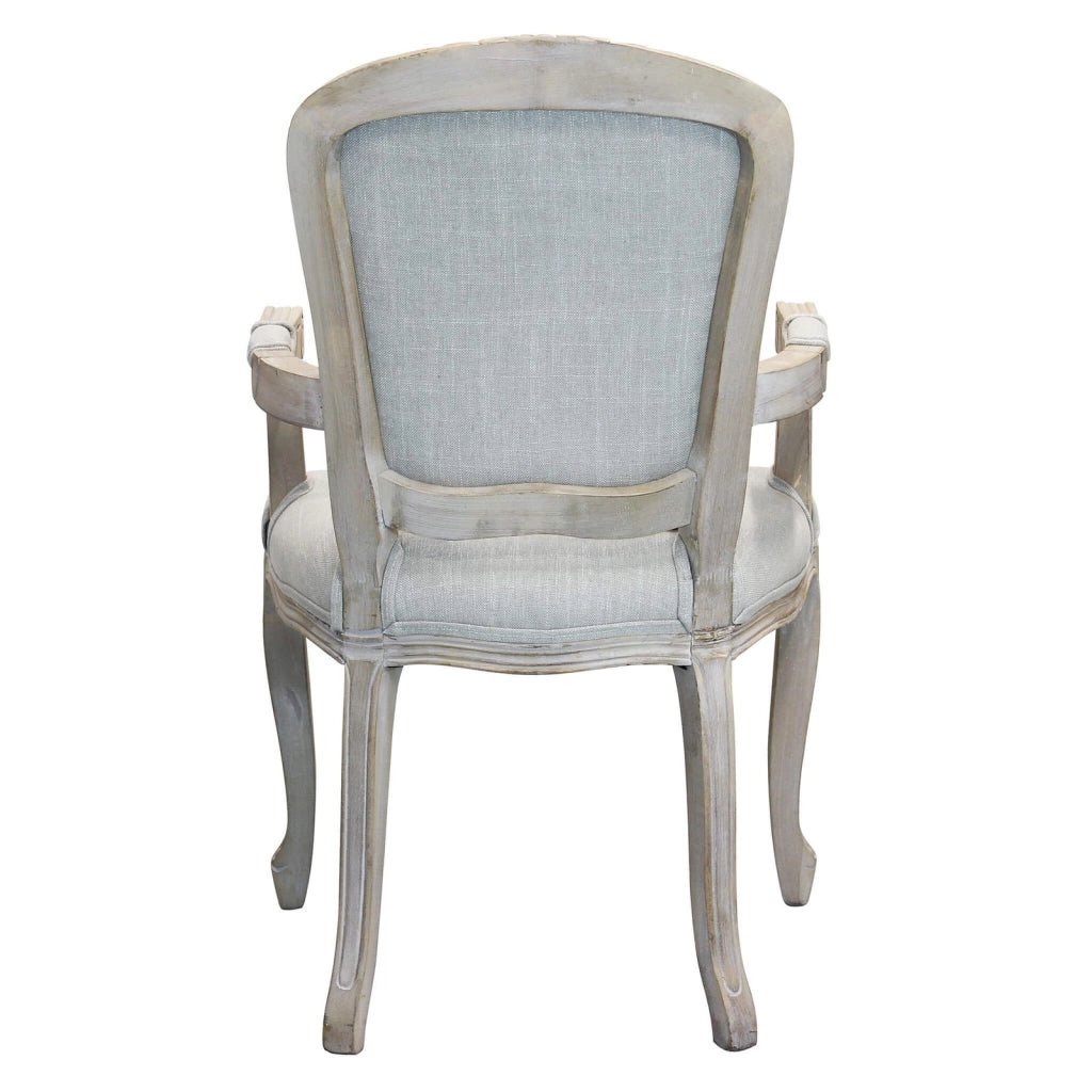 Poltrona vintage seduta imbottita in Legno cm 57x57x95 - ROYCE