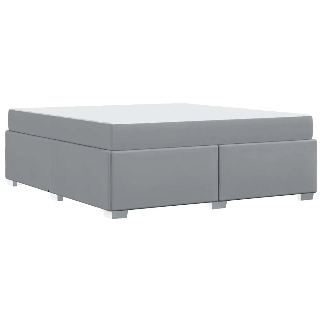 Struttura del letto Grigio chiaro 180 x 200 cm Tessuto 3399201