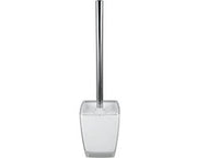 Set di toilette in stile, in trasparente plastica, 10 x 10 x 37,5 cm