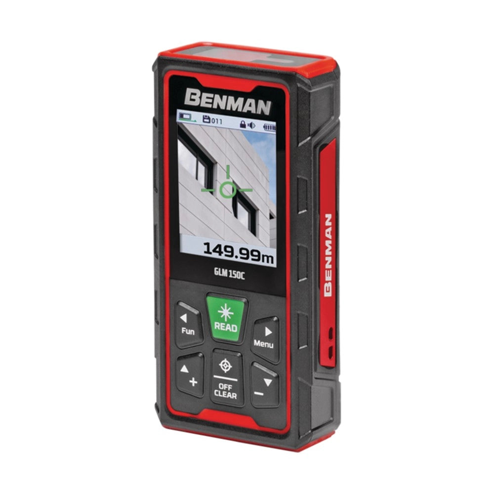 Benman glm 150 c ip68 max 150mt distanziometro metro ricaricabile laser verde