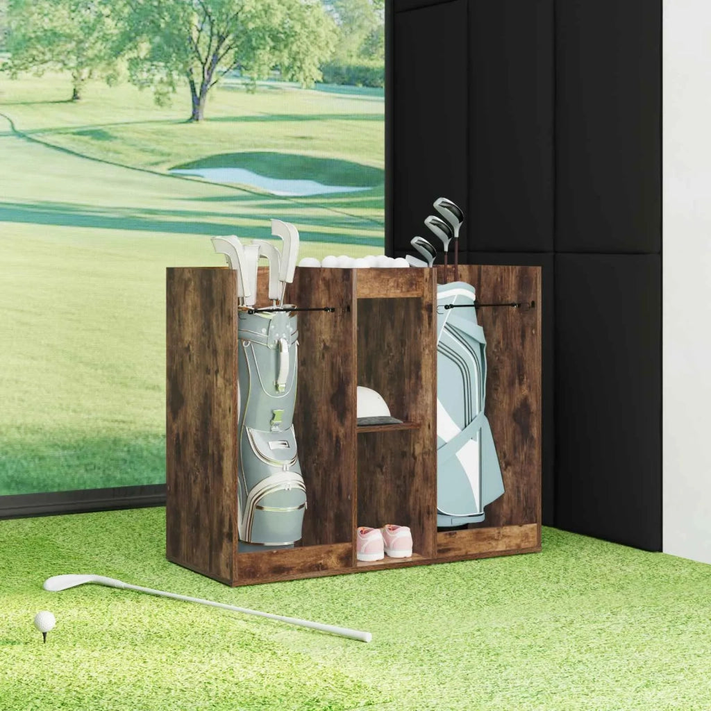 Armadio per Golf Tinta unita Rovere fumé 102 x 45 x 85,5 cm