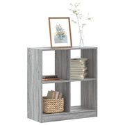 Libreria Grigio Sonoma 68,5x32x75 cm in Legno Multistrato 852812