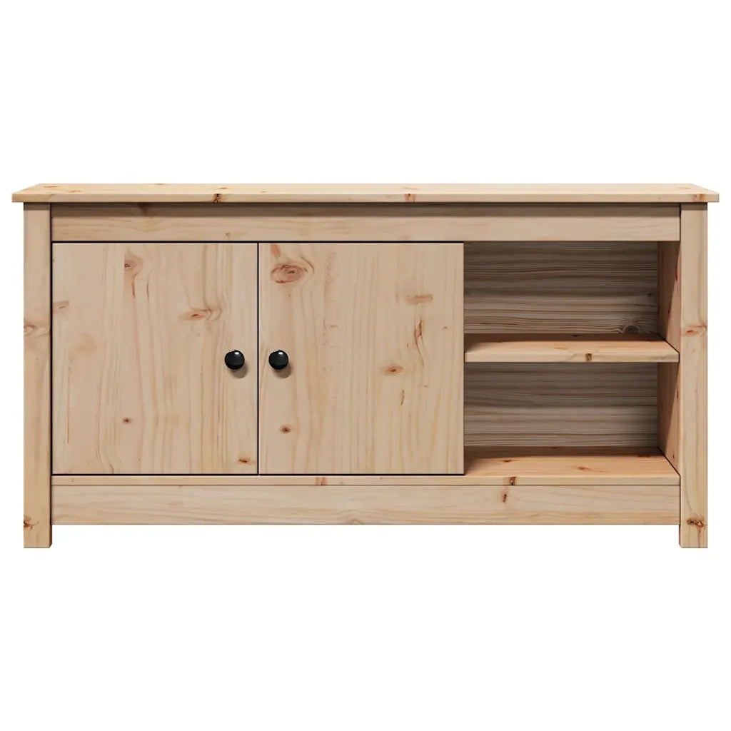Mobile Porta TV 103x36,5x52 cm in Legno Massello di Pino cod mxl 7516