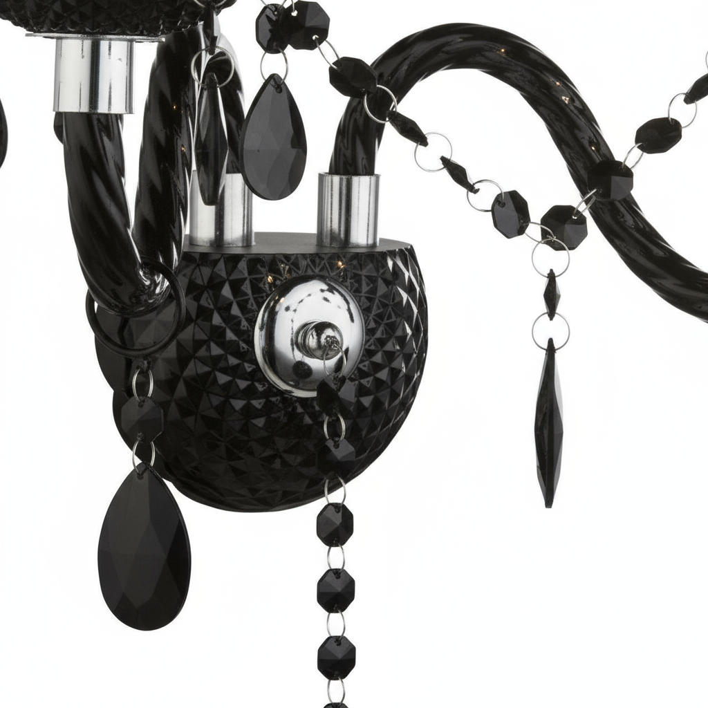 Lampada Da Parete Ebt018-2w Black