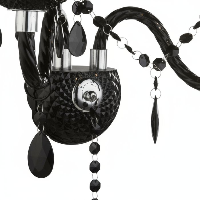 Lampada Da Parete Ebt018-2w Black