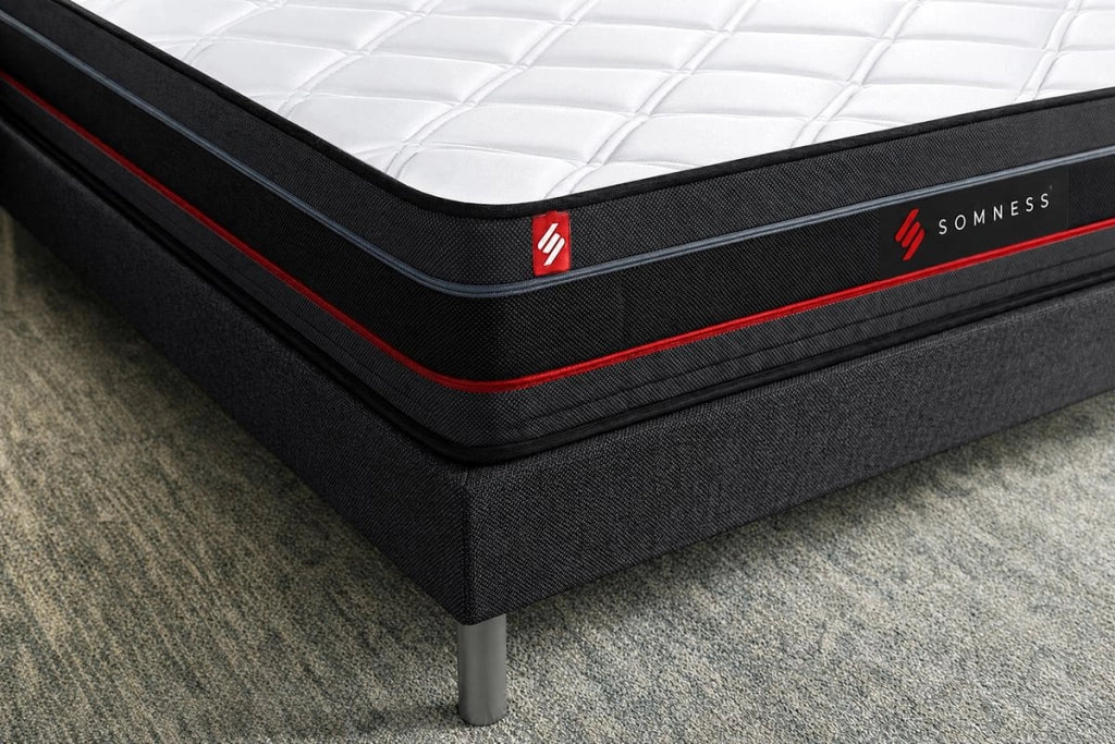 Pacchetto letto completo - Materasso 180x200cm + Box spring con doghe (kit) + 2 cuscini + Piumone - Regen