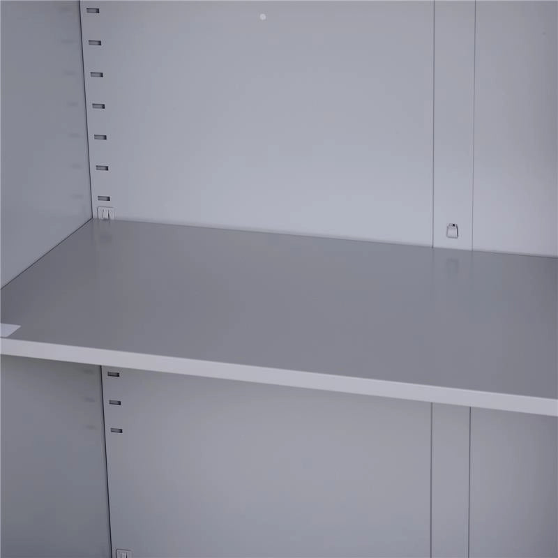 ARMADIETTO PORTADOCUMENTI CON CHIUSURA DI SICUREZZA IN ACCIAIO GRIGIO 80X40X92.5CM