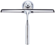 Douchewisser con Ophangmeccanismo Autoadesivo e Finestra in Acciaio Inox - Raamwisser e Douchetrekker Senza Forare - Adatto per Bagno e Finestre - Douchetrekker 25cm RVS con Grappolo - Ophangmeccanismo e Pezzo in Gomma Extra