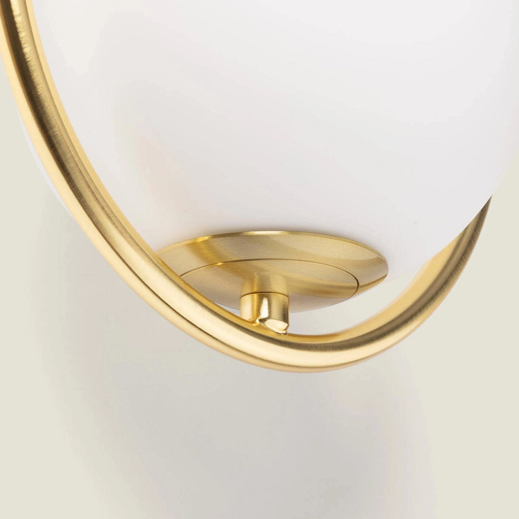 Lampada da Parete Pendente Bronzo Applique Moderno Attacco G9 Sfera Luce Camera da Letto Comodino Soggiorno Corridoio 230V
