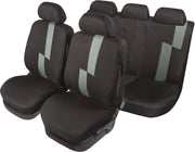 Set Completo Coprisedili Flash Universale  nero-grigio