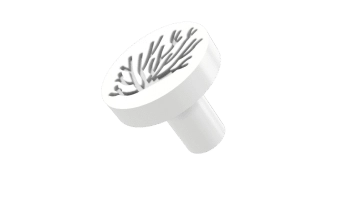 ITC White Frag Plug 28mm 10pz - supporti ceramici per talee