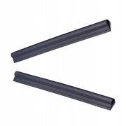 Clip KADAX da 19 cm per nastro per recinzione, ganci per nastro per recinzione, neri, 2 pezzi