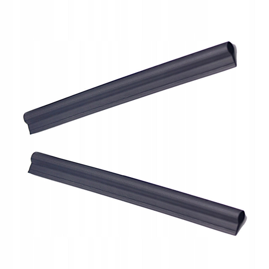 Clip KADAX da 19 cm per nastro per recinzione, ganci per nastro per recinzione, neri, 2 pezzi