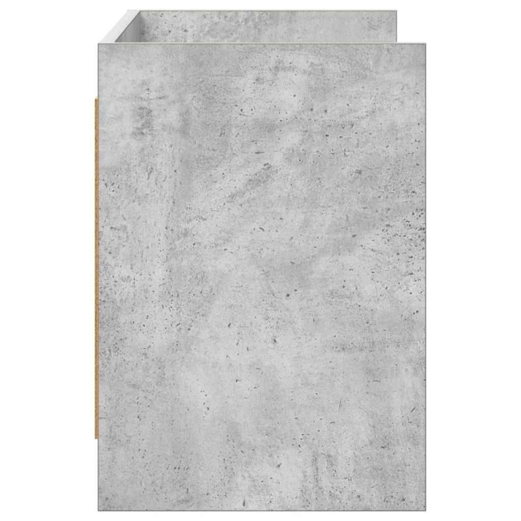 Mobile TV 100 x 33 x 47 cm Grigio Cemento Legno ingegnerizzato 8011222
