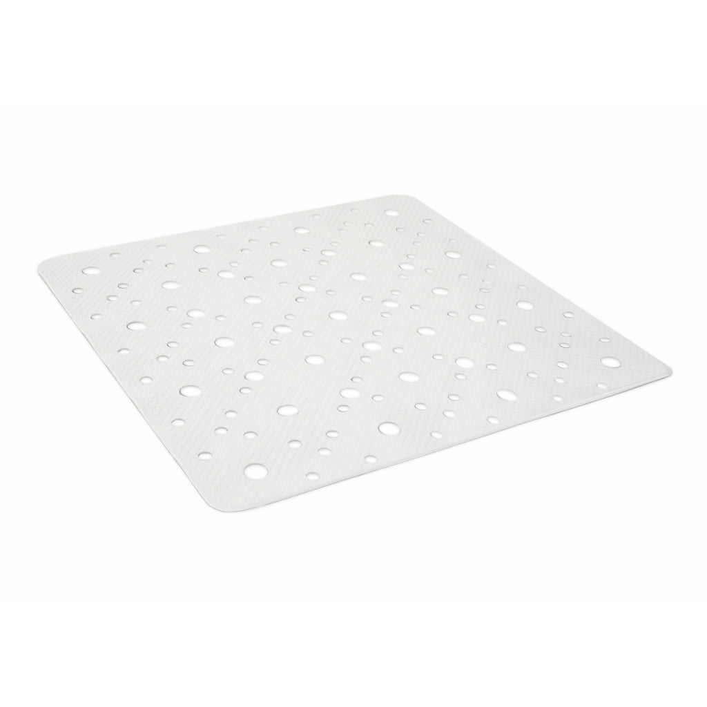 Tappeto Antiscivolo doccia  Bianco in PVC atossico Mod. Geco