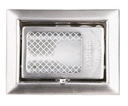 Segnapasso incassato rettangolare 1xG4 alluminio Candellux