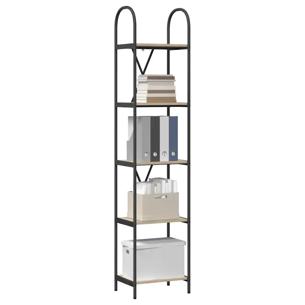 Libreria Rovere Sonoma 40 x 30 x 183 cm Legno multistrato 879924