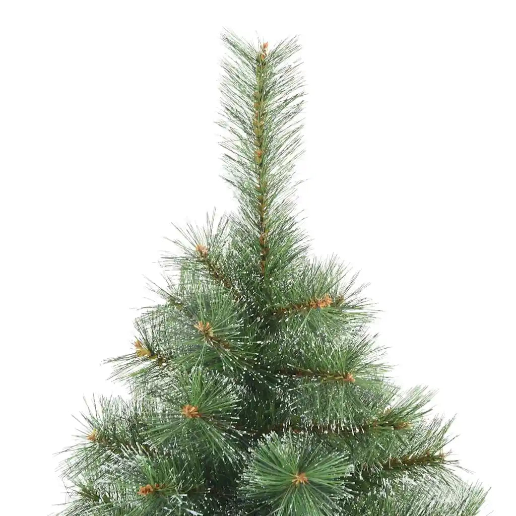 Albero di Natale Artificiale Snodato Foderato di Neve Verde 42019336
