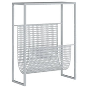 Portariviste Argento 35x15x45 cm in Acciaio CFW9720372