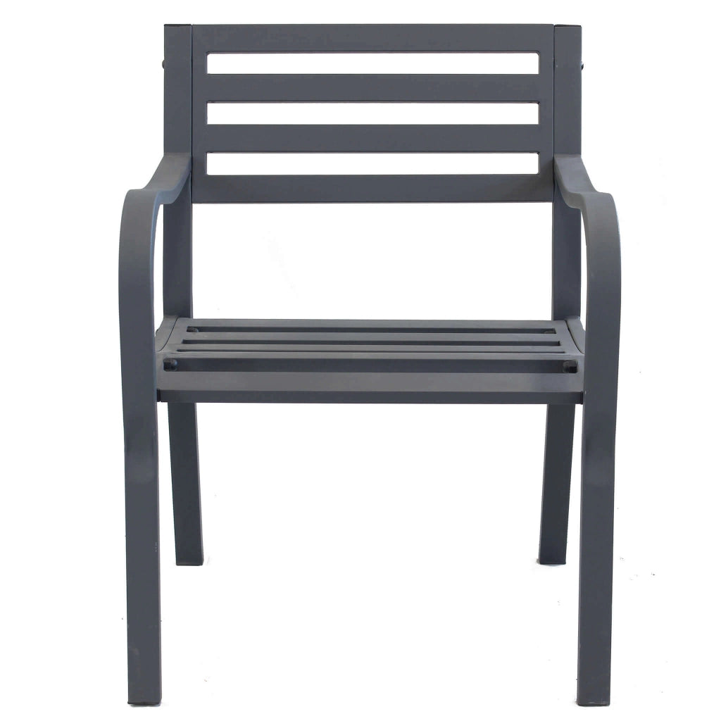 Poltrona da Giardino in Acciaio Acciaio cm 60x80x56 - BRENT