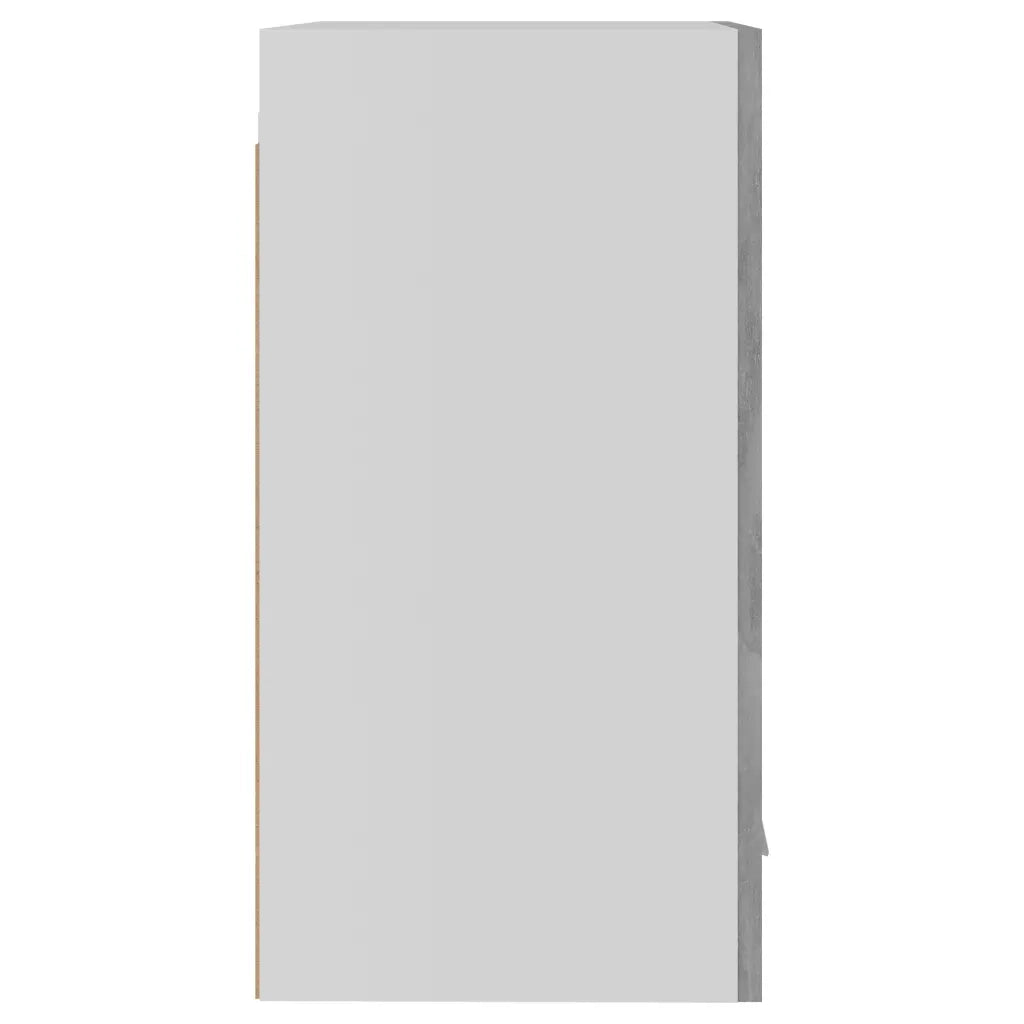 Mobile contenitore da cucina a parete dal design moderno 39,5 x 31 x 60 cm legno composito grigio cemento 02_0047674