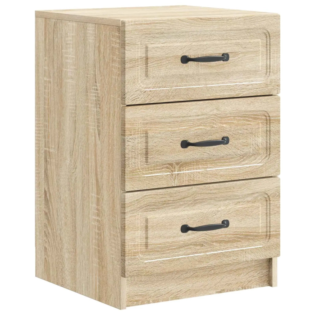 Armadio da Notte con cassetto Rovere Sonoma 43 x 41 x 63,5 cm
