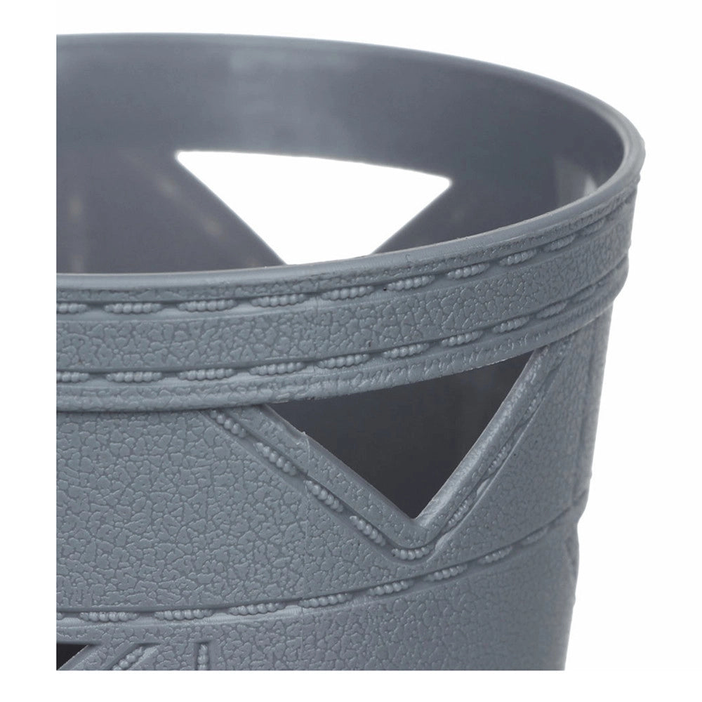 Trade Shop - Set 3pz Cesto Cestino Portaoggetti Organizzatore Tondo 10x10x9cm Assortiti 10711 -