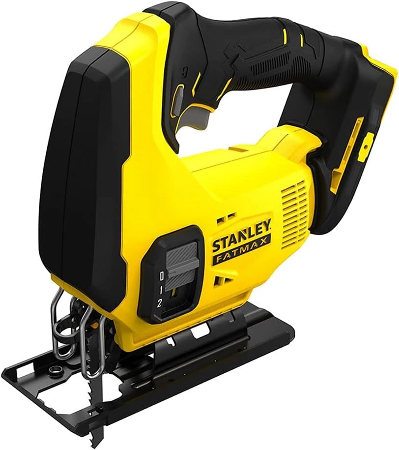 STANLEY FatMax Kit SVK204 (Trapano a Percussione SFMCD711 + Seghetto Alternativo SFMCS600 + 2 Batterie 2,0 Ah + Caricabatteria + TSTAK VI)
