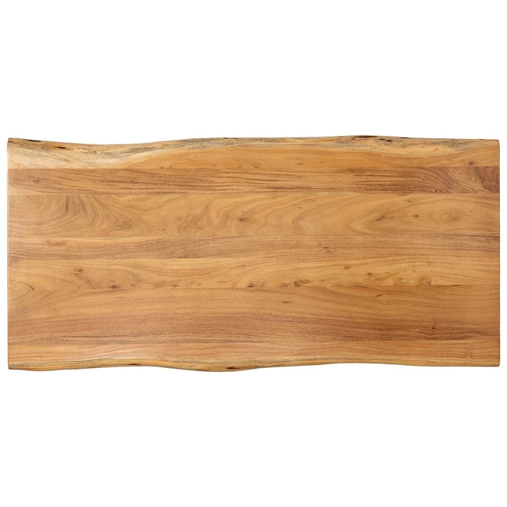Tavolino da caffè in legno marrone 150x70x40h cm